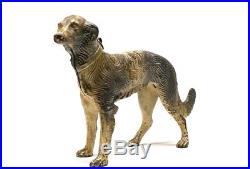 12 Antique Hubley Cast Iron Borzoi Wolfhound Dog Doorstop Ultra Rare Original