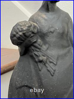 15 ANTIQUE VINTAGE c. 1910 MARY QUITE CONTRARY GARDEN LADY DOORSTOP 15 ANTIQUE VINTAGE c. 1910 MARY QUITE CONTRARY GARDEN LADY DOORSTOP