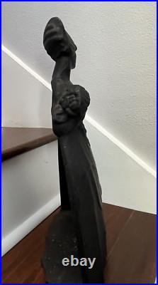15 ANTIQUE VINTAGE c. 1910 MARY QUITE CONTRARY GARDEN LADY DOORSTOP