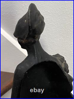 15 ANTIQUE VINTAGE c. 1910 MARY QUITE CONTRARY GARDEN LADY DOORSTOP