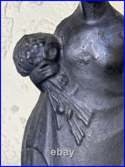 15 ANTIQUE VINTAGE c. 1910 MARY QUITE CONTRARY GARDEN LADY DOORSTOP