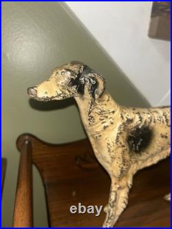 16 Rare Hubley Borzoi Wolfhound Cast Iron Dog Doorstop Statue Art Sculpture