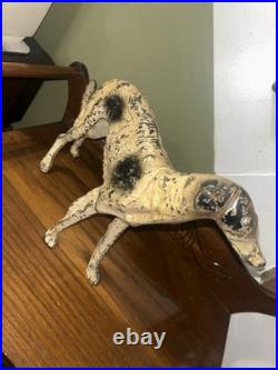 16 Rare Hubley Borzoi Wolfhound Cast Iron Dog Doorstop Statue Art Sculpture