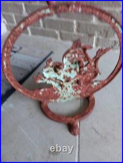 1920s CAST IRON TOWER ADVENTURER SHIP NAUTICAL Door Stop Extremely Rare 17 1/2 1920s CAST IRON TOWER ADVENTURER SHIP NAUTICAL Door Stop Extremely Rare 17 1/2