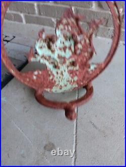 1920s CAST IRON TOWER ADVENTURER SHIP NAUTICAL Door Stop Extremely Rare 17 1/2 1920s CAST IRON TOWER ADVENTURER SHIP NAUTICAL Door Stop Extremely Rare 17 1/2