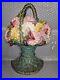 1926_Cast_Iron_Green_Basket_Full_Of_Mums_Doorstop_9_Tall_Original_Paint_01_mwtf