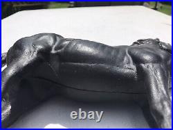 1930's HUBLEY Cast Iron Black Beauty Throughbred Horse Original Paint A-1 1930's HUBLEY Cast Iron Black Beauty Throughbred Horse Original Paint A-1