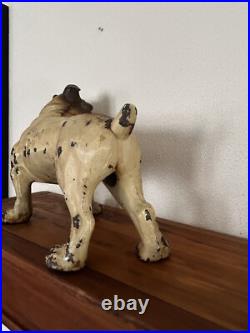 1930's Hubley / BULLDOG Standing Cast Iron Doorstop 220 Original Paint