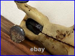 1930's Hubley / BULLDOG Standing Cast Iron Doorstop 220 Original Paint