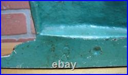 ALBANY FOUNDRY TULIPS Antique Cast Iron Flowers Doorstop Decorative Art Statue