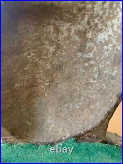 ANTIQUE 1920's Sitting Kitty Cat Door Stop Original Paint Cast