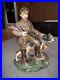 ANTIQUE_CAST_IRON_423_HUBLEY_USA_RARE_MAN_WithHUNTING_DOG_BOOKEND_DOORSTOP_01_nr