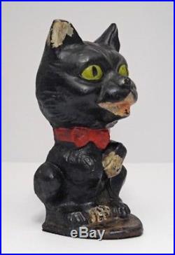 ANTIQUE CAT With PAW UP CAST IRON DOORSTOP EASTERN SPECIALTY MFG. CO. CA. 1920's
