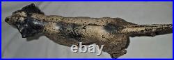 ANTIQUE HUBLEY with LABEL HUNTING GUN DECOY POINTER RETRIEVER CAST IRON DOORSTOP