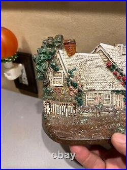 ANTIQUE Hubley Cast Iron Cape Cod doorstop original 30s