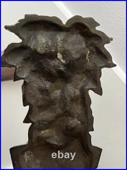 ANTIQUE JUDD c. 1920 CHRISTMAS POINSETTIA DOORSTOP