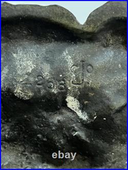 ANTIQUE JUDD c. 1920 CHRISTMAS POINSETTIA DOORSTOP