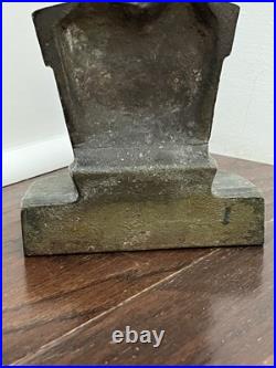 ANTIQUE JUDD c. 1920 CHRISTMAS POINSETTIA DOORSTOP