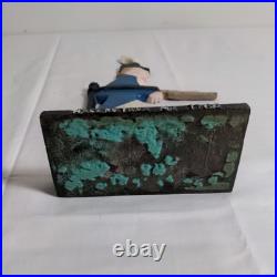 ANTIQUE Little Heiskell Hagerstown MD Soldier 1760 Cast Iron Doorstop