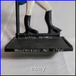 ANTIQUE Little Heiskell Hagerstown MD Soldier 1760 Cast Iron Doorstop