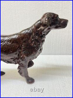 ANTIQUE VINTAGE Springer Spaniel Irish Setter POINTER DOG Hubley Voss