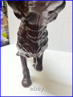 ANTIQUE VINTAGE Springer Spaniel Irish Setter POINTER DOG Hubley Voss