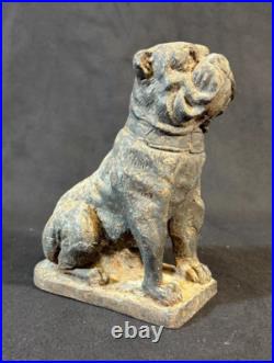 ANTIQUE VINTAGE c. 1910 BULLDOG DOORSTOP ANTIQUE VINTAGE c. 1910 BULLDOG DOORSTOP