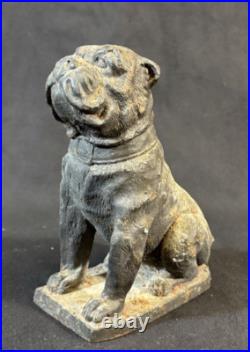 ANTIQUE VINTAGE c. 1910 BULLDOG DOORSTOP ANTIQUE VINTAGE c. 1910 BULLDOG DOORSTOP