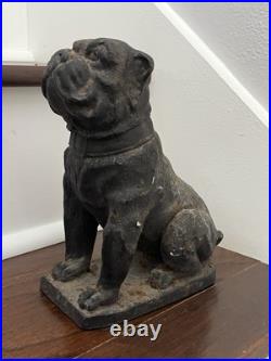 ANTIQUE VINTAGE c. 1910 BULLDOG DOORSTOP ANTIQUE VINTAGE c. 1910 BULLDOG DOORSTOP