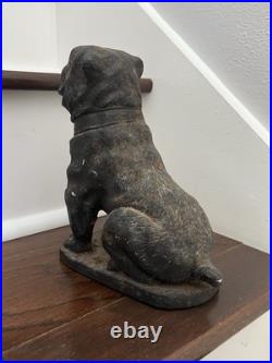 ANTIQUE VINTAGE c. 1910 BULLDOG DOORSTOP ANTIQUE VINTAGE c. 1910 BULLDOG DOORSTOP