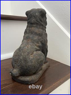 ANTIQUE VINTAGE c. 1910 BULLDOG DOORSTOP ANTIQUE VINTAGE c. 1910 BULLDOG DOORSTOP
