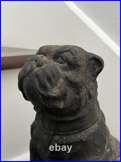 ANTIQUE VINTAGE c. 1910 BULLDOG DOORSTOP ANTIQUE VINTAGE c. 1910 BULLDOG DOORSTOP