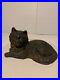 ANTIQUE_Vintage_FIGURAL_CAST_IRON_LOUNGING_CAT_DOORSTOP_farmhouse_Free_Shipping_01_dxb