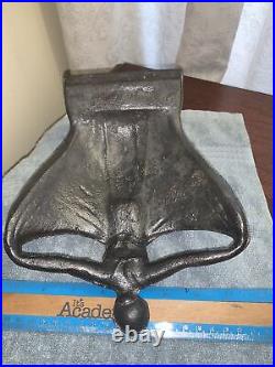 Antique 1940's Cast Iron Dancing Lady Doorstop-Art Nouveau Decor