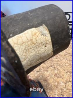 Antique Alice In Wonderland's Mad Hatter Cast Iron Doorstop #666