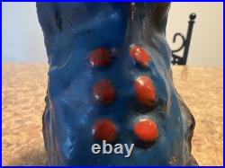 Antique Alice In Wonderland's Mad Hatter Cast Iron Doorstop #666