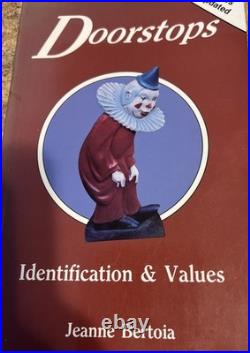 Antique Alice In Wonderland's Mad Hatter Cast Iron Doorstop #666