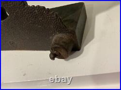 Antique B&h Bradley Hubbard Toto Cairn Terrier Cast Iron Dog Art Statue Doorstop