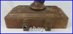 Antique Bradley Hubbard USA Parrot Paint Bird Art Statue Cast Iron Doorstop B&H Antique Bradley Hubbard USA Parrot Paint Bird Art Statue Cast Iron Doorstop B&H