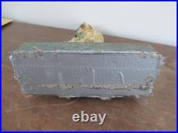 Antique Bradley Hubbard Victorian Garden Statue Lady Art Cast Iron Doorstop 7796