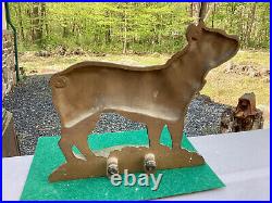 Antique Bredley & Hubbard CAST IRON BOSTON TERRIER Dog Door Stop