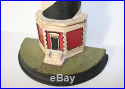 Antique Cape Hateras lighthouse doorstop from cast iron compleet and original