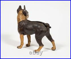 Antique Cast Iron Bull Dog No. 1 Boston Terrier Door Stop