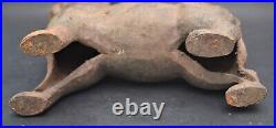 Antique Cast Iron Bunny Rabbit Doorstop Garden Decoration Lifesize