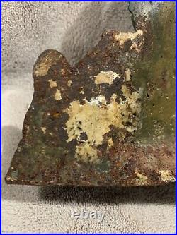 Antique Cast Iron Cottage In The Woods Doorstop Albany Foundry As Shown Antique Cast Iron Cottage In The Woods Doorstop Albany Foundry As Shown