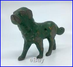 Antique Cast Iron Door Stop Dog used in my Great Grandfathers Soda Shop 1913-22