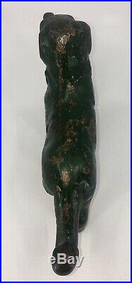 Antique Cast Iron Door Stop Dog used in my Great Grandfathers Soda Shop 1913-22