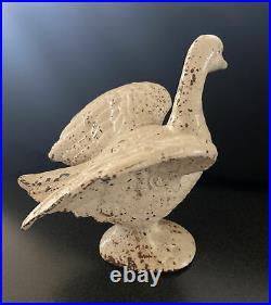 Antique Cast Iron Duck/Goose Figure, Doorstop, Paperweight, RARE