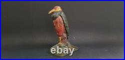 Antique Cast Iron Heron Doorstop