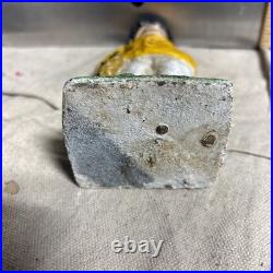 Antique Cast Iron Old Salt Fisherman 6-1/2 Heavy